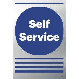 Πινακίδα Self Service