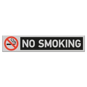 Πινακίδα No Smoking